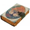 Leather Journals Kožený deník s UV potiskem „Mystický strom života“