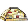 Tienidlo na lampu Tiffany kolekcia MOZAIKA Ø35