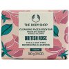 The Body Shop British Rose Cleansing Bar tuhé mydlo na telo a tvár 100 g