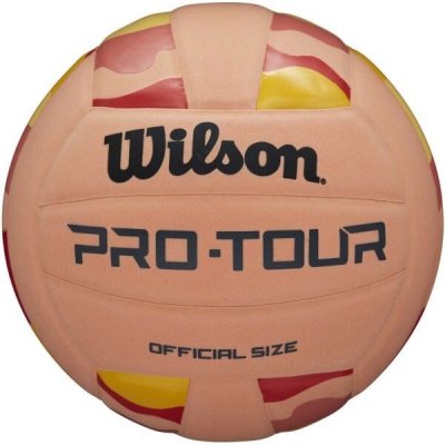 Wilson PRO TOUR VB STRIPE OF Volejbalová lopta, oranžová, os