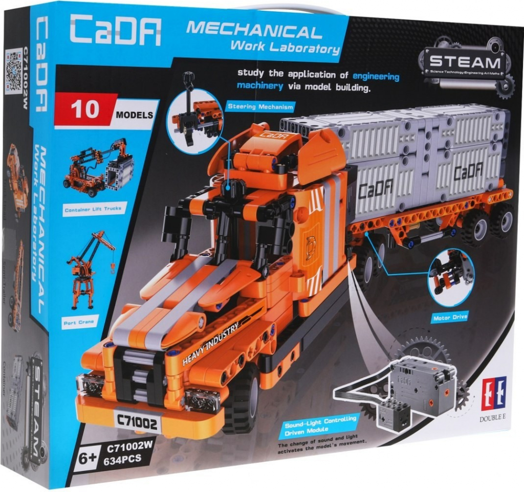 CaDA Technic EE R/C 10v1 kamión na diaľkové ovládanie 634 ks