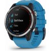Chytré hodinky Garmin Quatix 7 Silver/Blue, pre mužov aj ženy, s ovládaním v češtine, tran (010-02540-61)