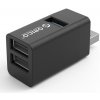 Orico USB Hub 5Gbps mini 3xUSB-A hliník