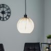 Solbika Lighting Závesné svietidlo Ball s dekorom púpava, hore Ø 25 cm - LW-L-2385
