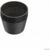 Granisil granitový kvetináč MONTI 35 cm čierny