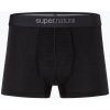 Pánske termo boxerky super.natural Tundra 175 2 páry jet black/jet black