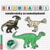 Dinosauři omalovánky se samolepkami, Kneblová Radka, 2024