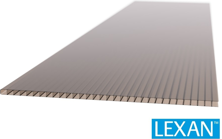 Lexan Thermoclear Plus 2UV 8 mm 1000 x 1050 mm hnedá bronz 1 ks