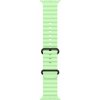Apple Watch 49 mm neónovo zelený Oceánsky remienok – vyhotovenie z čierneho titánu MGCL4ZM/A