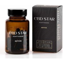 CBD Star Liečivé huby s CBD - aktívne adaptogény, 30 kapsúl