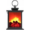 OZDOBNÝ DEKORAČNÝ LED KOMÍN NA BATÉRIE OHNISKO Lampáš ZÁHRADNÁ LAMPA