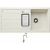 Blanco METRA 6 S biela soft s excentrom 527116 + Blanco MIDA-S chróm 521454