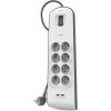 Belkin prepäťová ochrana BSV804 - 8-zásuvka, 2xUSB/2.4A, 2m - VÝPREDAJ