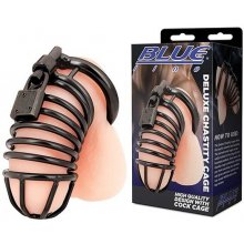 Blueline Deluxe Chastity Cage Black