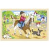 Goki Puzzle Poník Na Farme 24ks
