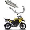 Benelli TRK 502 X 2018 - 2021 kompletný ladený výfukový systém TITANIUM P7 + dB killer medium