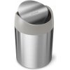 Odpadkový kôš voľne stojací Simplehuman Mini bin 1,5 l kartáčovaná nerez oceľ mat SHCW2084