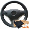 Kožený poťah na volant čierny pre BMW E90 E91 E92 E93