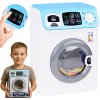 PRALKA REALISTICKÁ HRAČKA PRE DETI SVETLO ROTAČNÝ ZVUK BUBON DOMÁCE SPOTREBIČE