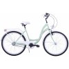 KOZBIKE Mestský bicykel K21 3 prevodový Zelený 26