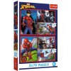 TREFL Puzzle Spiderman 2x70 dielikov - Pavúčie príbehy