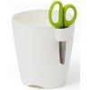 Prosperplast LIMES UNO kvetináč na bylinky s nožnicami 13cm, 1,3l, biela DLU130