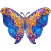Drevené puzzle Vesmírny motýľ M Unidragon