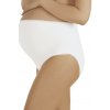 Tehotenské nohavičky Mama maxi white - ITALIAN FASHION Bílá L
