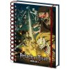 Pyramid International Útok na Titána S4 notebook A5