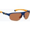 Pánske slnečné okuliare Polaroid PLD 7059/S matte blue orange/brown polarized high contrast