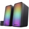 Súprava reproduktorov TRUST GXT 611 Wezz Illuminated, RGB, čierny 24587