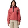 Columbia Dámska mikina Helvetia™ II Cropped Half Snap Fleece melónová Farba: Washed Red, Moo, Veľkosť: M