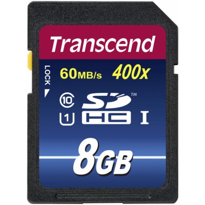 Transcend SDHC Premium 8GB UHS-I U1 TS8GSDU1