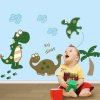 Veselá Stena Samolepka na stenu Kreslené Dinosaure