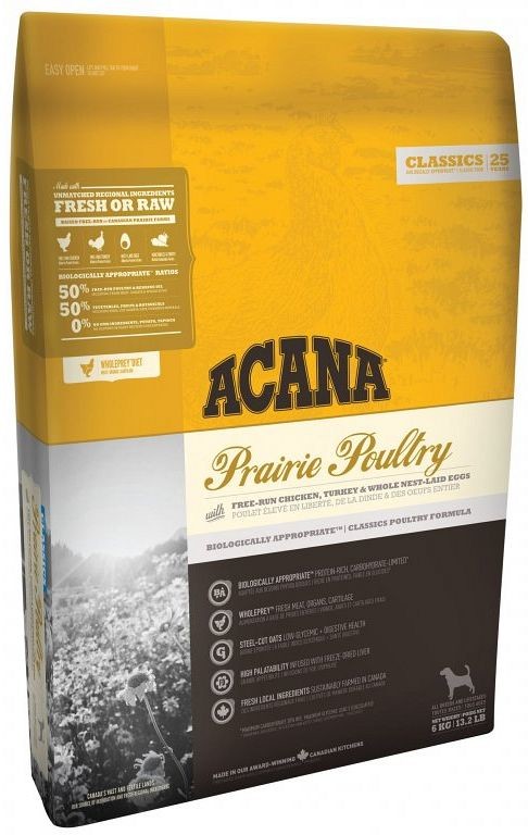 Acana Classics Prairie Poultry 2 x 17 kg od 149,38 € - Heureka.sk