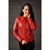 Max Original Leather Dámska kožená bunda ALICE (S 40-42) - Red - S