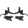 Set bŕzd SHIMANO SLX 4-piest + 2-piest, M7100+BR-M7120