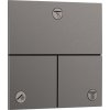 Hansgrohe ShowerSelect Comfort E - Ventil pod omietku pre 3 spotrebiče, kartáčovaný čierny chróm 15573340