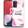 Picasee silikónový čierny obal pre Samsung Galaxy A13 4G A135 - Sladké sny