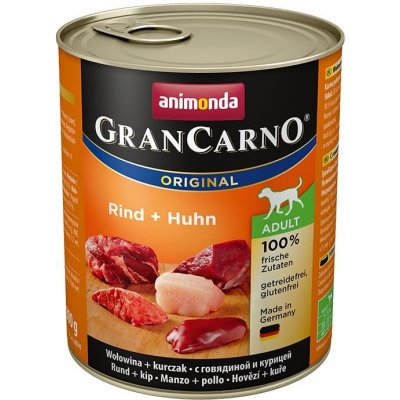 Animonda GranCarno Original Hovädzie Kuracie mäso Dospelý 0,8 kg