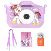 Dexxer Digitálny fotoaparát pre deti Jednorožec s pamäťovou kartou