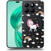Picasee silikónový prehľadný obal pre Honor X8b - Unicorn hviezdne nebo