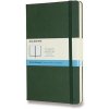 Moleskine Zápisník tvrdé dosky A5 tečkovaný tmavě zelený