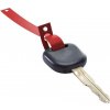 Plastové visačky na kľúče s pútkom 9219-00107-N - červené