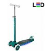 Dětská tříkolová koloběžka NILS Fun HLB1310 s LED zelená