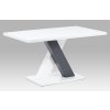 Autronic AT-4005 WT jedálenský stôl 140x80x76, biely HG ,materiál MDF