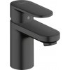 Hansgrohe Vernis Blend - Páková umývadlová batéria 70 s odtokovou súpravou s tiahlom, čierna matná 71550670
