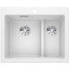 Blanco Pleon 6 Split - Silgranitový drez, 62x51 cm, InFino, biela 521693