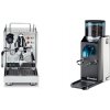 ECM Classika PID + Rancilio Rocky Doserless