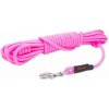 Tamer Stopovacia vôdzka lanová mini ružová 15 m